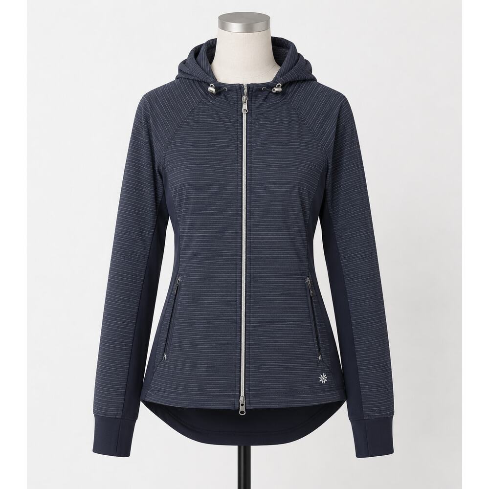 Athleta | Windbreaker Light Jacket Black Hood XS